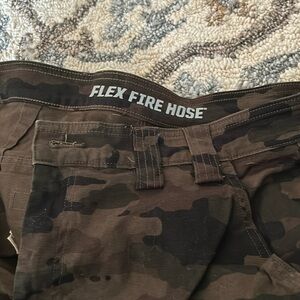 Duluth Trading Co. Flex Fire Hose Camo Cargo pants 36x30